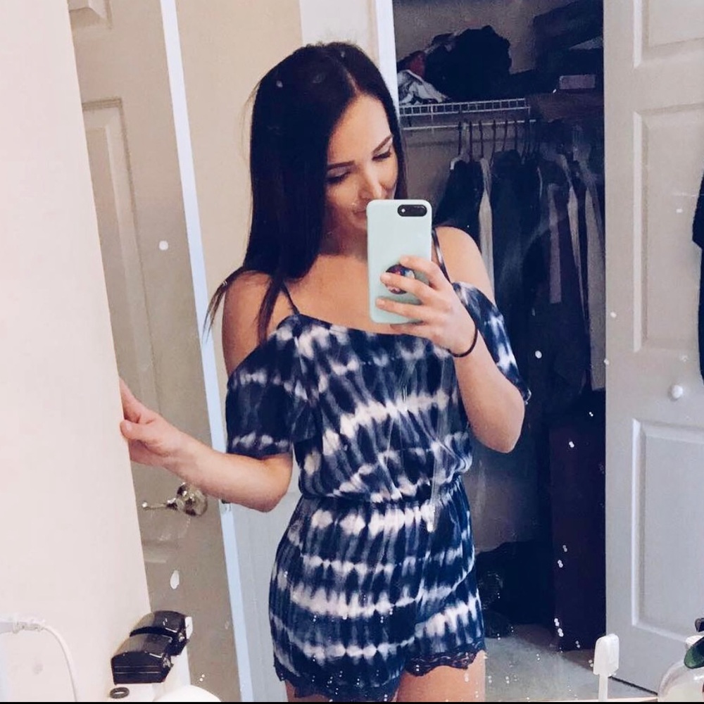 Tie Dyed Romper